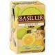 BASILUR Lemon Lime- Czarna herbata cejlońska z naturalnym aromatem cytryny i limonki, 25x2 g