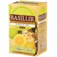 BASILUR Lemon Lime- Czarna herbata cejlońska z naturalnym aromatem cytryny i limonki, 25x2 g