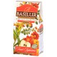 BASILUR Red Hot Ginger- Susz owocowy, zimowy napar owocowy z imbirem, 100 g