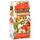 BASILUR Red Hot Ginger- Susz owocowy, zimowy napar owocowy z imbirem, 100 g