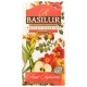 BASILUR Red Hot Ginger- Susz owocowy, zimowy napar owocowy z imbirem, 100 g