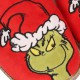Grinch Kapcie/papcie świąteczne, damskie kapcie+ woreczek ozdobny