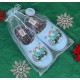DISNEY Stitch Kapcie/papcie świąteczne, damskie kapcie+ woreczek ozdobny