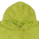 Groene unisex sweatshirt/jas/deken met capuchon, snuddie met zakken