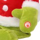 Grinch Duży pluszak/maskotka świąteczna, świecąca 50 cm