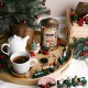 BASILUR Music Concert Christmas - Czarna liściasta herbata cejlońska, puszka z pozytywką, świąteczna herbata 100 g