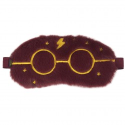 Harry Potter- Bordowa, miękka opaska na oczy, maska na oczy