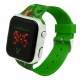 Minecraft Creeper Zielony zegarek dziecięcy, zegarek cyfrowy na rękę