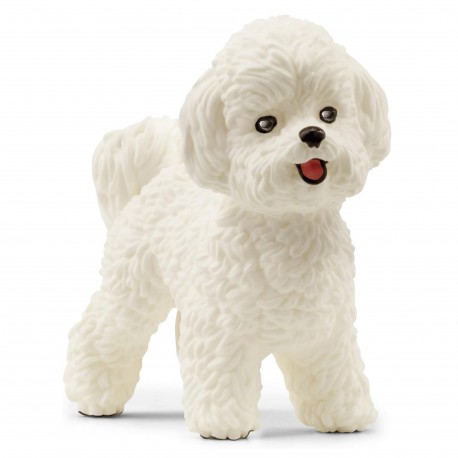 Schleich Farm World Cane Bichon Frise, statuina per bambini 3+