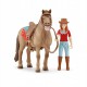 Schleich Horse Club - Centre équestre de base + accessoires, ensemble de figurines pour enfants 5+