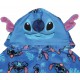 Stitch Disney Niebieski, polarowy kombinezon, dziecięce onesie z kapturem