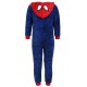 Spider-man MARVEL Granatowo-czerwona, polarowa piżama jednoczęściowa, dziecięce onesie z kapturem, OEKO-TEX