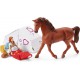 Schleich Horse Club - Samochód z przyczepą dla konia, zestaw figurek dla dzieci  5+