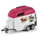 Schleich Horse Club - Voiture avec remorque pour chevaux, figurines pour enfants de 5 ans et plus