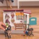 Schleich Horse Club - Sellerie, espace pour le palefrenier, figurines pour enfants de 5 ans et plus