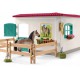 Schleich Horse Club - Sellerie, espace pour le palefrenier, figurines pour enfants de 5 ans et plus