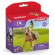 Schleich Horse Club - Sarah i Mystery, klacz arabska, zestaw figurek dla dzieci 5+