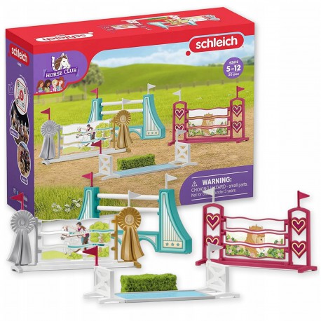 Schleich Horse Club - Piste d'obstacles pour chevaux 5+