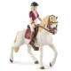 Schleich Horse Club - Sofia i Blossom, klacz andaluzyjska, zestaw figurek dla dzieci 5+