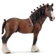 Schleich Farm World - Figurka koń rasy clydesdale wałach, figurka dla dzieci 3+