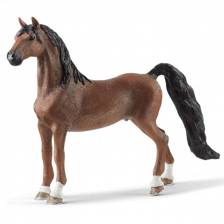 Schleich Horse Club - Koń wałach rasa saddlebred, figurka dla dzieci 3+