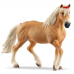 Schleich Horse Club - Jument de race haflinger, figurine pour enfants de 5 ans et plus