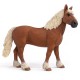 Schleich Farm World - Cheval de trait, Jument belge, figurine pour enfants de 3 ans et plus