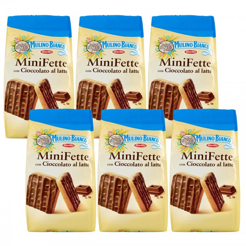 Mulino Bianco MiniFette with Chocolate 110g | Buy Online | Biscuits