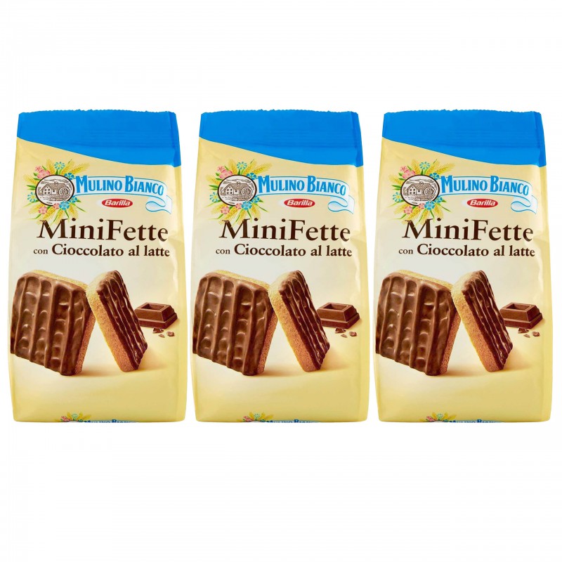 Mulino Bianco MiniFette with Chocolate 110g | Buy Online | Biscuits