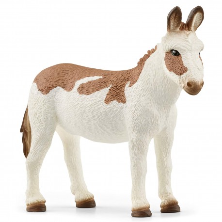 Schleich Farm World - Amerykański osioł łaciaty, figurka dla dzieci 3+