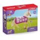 Schleich Horse Club - Koń Andaluzyjski Sofia z zestawem modowym, figurka dla dzieci 5+