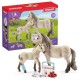 Schleich Horse Club - zestaw Hannah do pierwszej pomocy z końmi Islandzkimi 5+