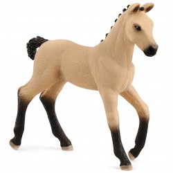 Schleich Horse Club - Koń rasa Hanoverian, źrebię Red Dun, figurka konia dla dzieci 3+