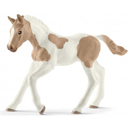 Schleich Horse Club - Koń źrebię rasa Paint, figurka konia dla dzieci 3+