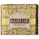 BASILUR Present Gold- czarna herbata liściasta w ozdobnej puszce, świąteczna herbata 100g