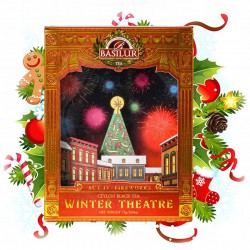 BASILUR Winter Theatre ACT IV - Czarna herbata liściasta, cejlońska Orange Pekoe 75g