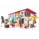 SLH42592 Schleich Farm World - Kawiarnia dla jeźdźców, figurki dla dzieci 3+