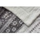 Winter Microfleece Blanket/Throw, Snowflake Blanket 150x200 cm