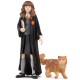 SLH42635 Schleich Harry Potter - Hermiona Granger i Krzywołap,  figurka dla dzieci 6+