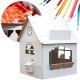 Tekturowy domek dla dzieci do malowania 147x115x95cm