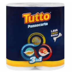 Tutto Pannocarta - Ścierki papierowe, ręcznik kuchenny 3w1