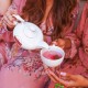 BASILUR Pink Tea Zestaw zielonych herbat cejlońskich w saszetkach, 40x1,5g