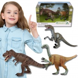 Collecta Zestaw figurek dinozaury, figurki zwierząt 3+