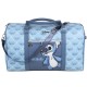DISNEY Stitch Niebieska torba podróżna, torba turystyczna 45x28x19cm