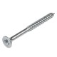 Conical Wood Screw with Partial Thread 5x60/35 mm