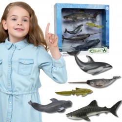 Collecta Zestaw zwierząt morskich - ryby, figurki dla dzieci 3+