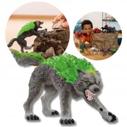 SLH70153 Schleich Eldrador - Granitowy wilk, figurka dla dzieci 3+