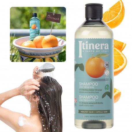 ITINERA Szampon do włosów pomarańcza 370 ml