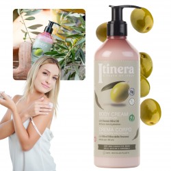 ITINERA Nawilżający Krem do ciała dla skóry suchej i wrażliwej oliwa z oliwek 370 ml
