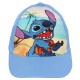 Stitch Disney Niebieska czapka z daszkiem, dziewczęca czapka